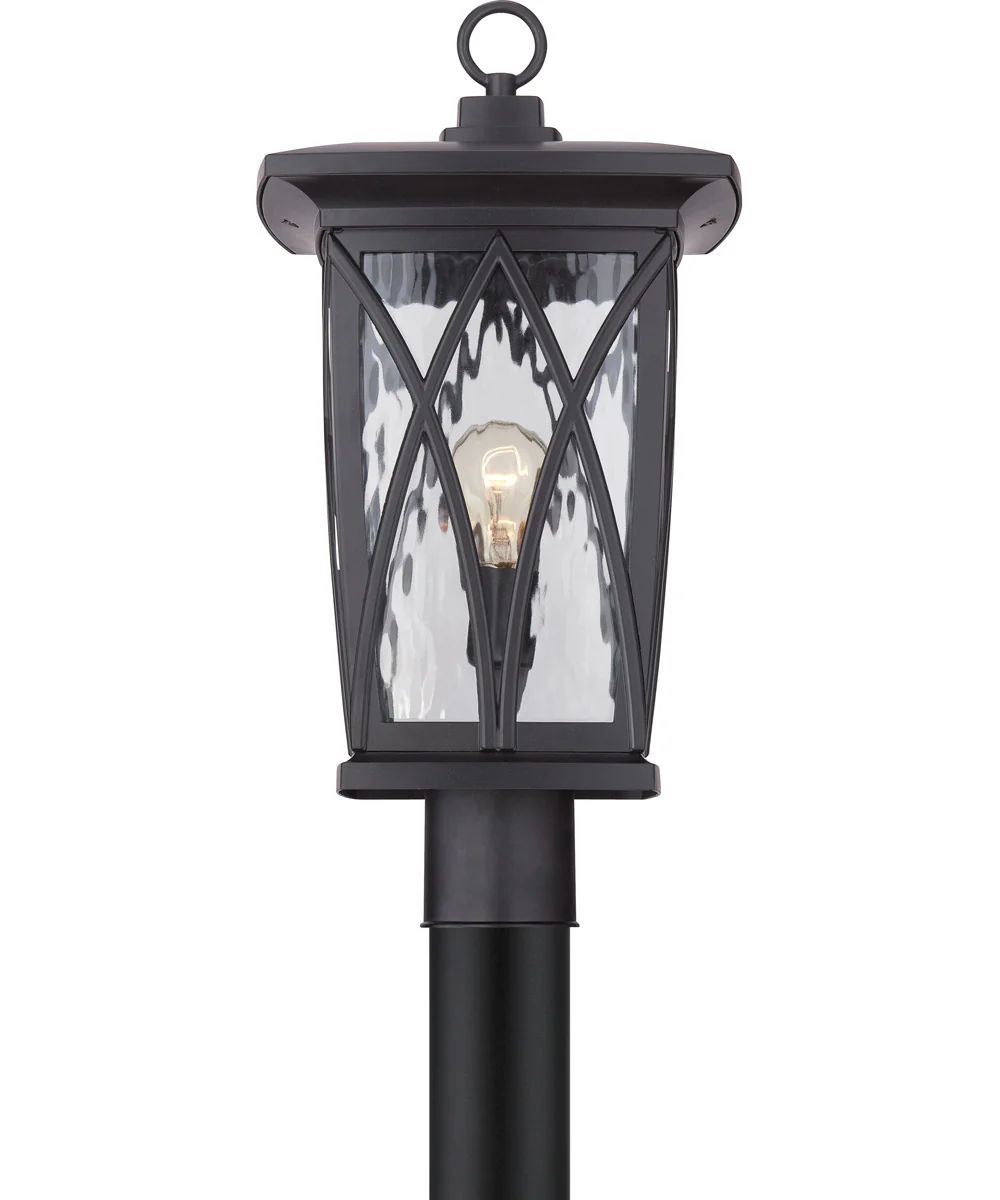 Grover Large 1-light Outdoor Post Light Mystic Black - Image 6