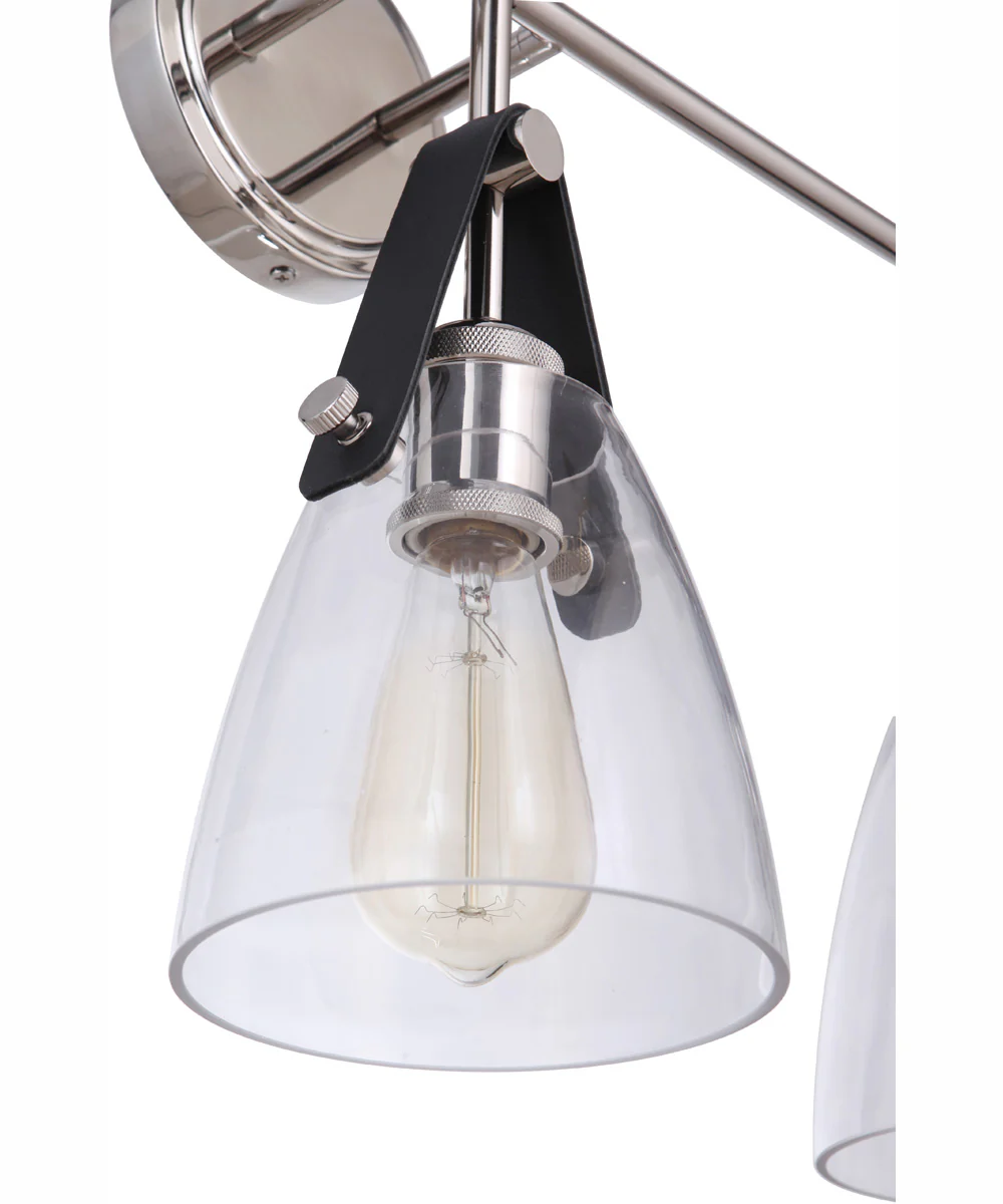 Hagen 3-Light Vanity Polished Nickel - Image 4