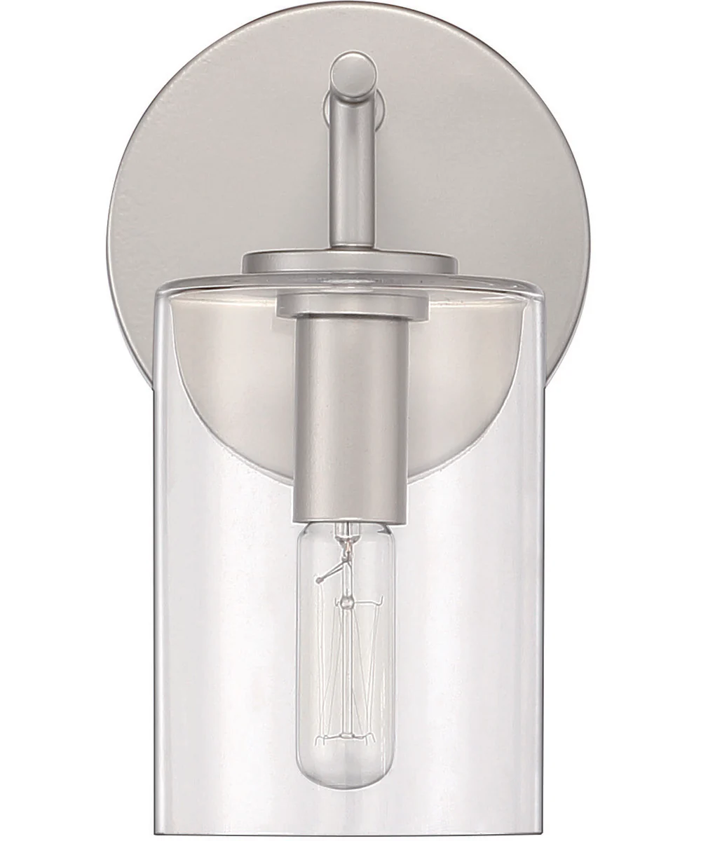Hailie 1-Light Wall Sconce Satin Nickel - Image 3