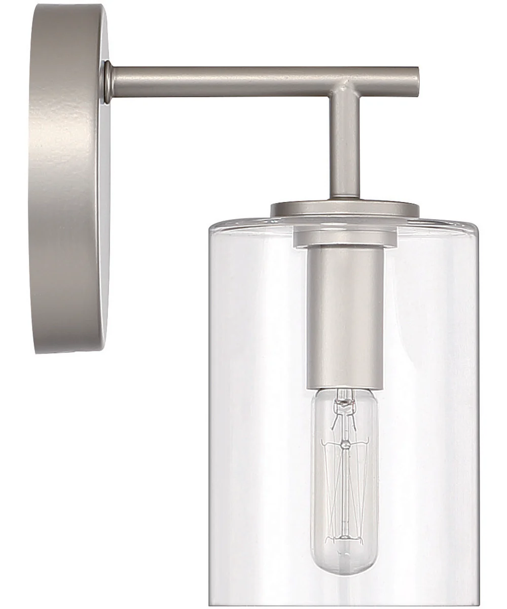 Hailie 1-Light Wall Sconce Satin Nickel - Image 5