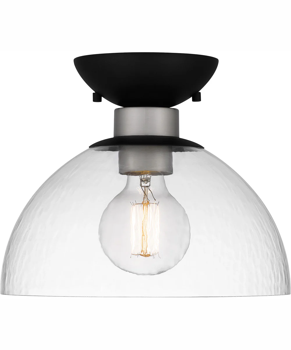 Halsey Small 1-light Flush Mount Brushed Nickel - Image 4