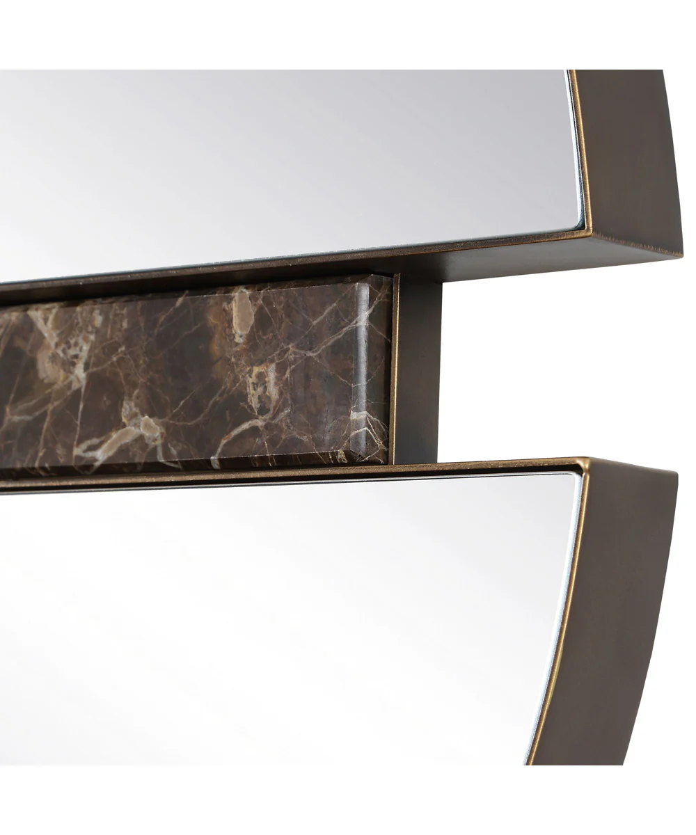 Hanover Divided Round Mirror - Image 4