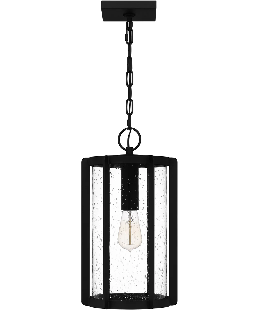 Hazel Large 1-light Outdoor Pendant Light  Coastal Armour Aluminum Earth Black - Image 3