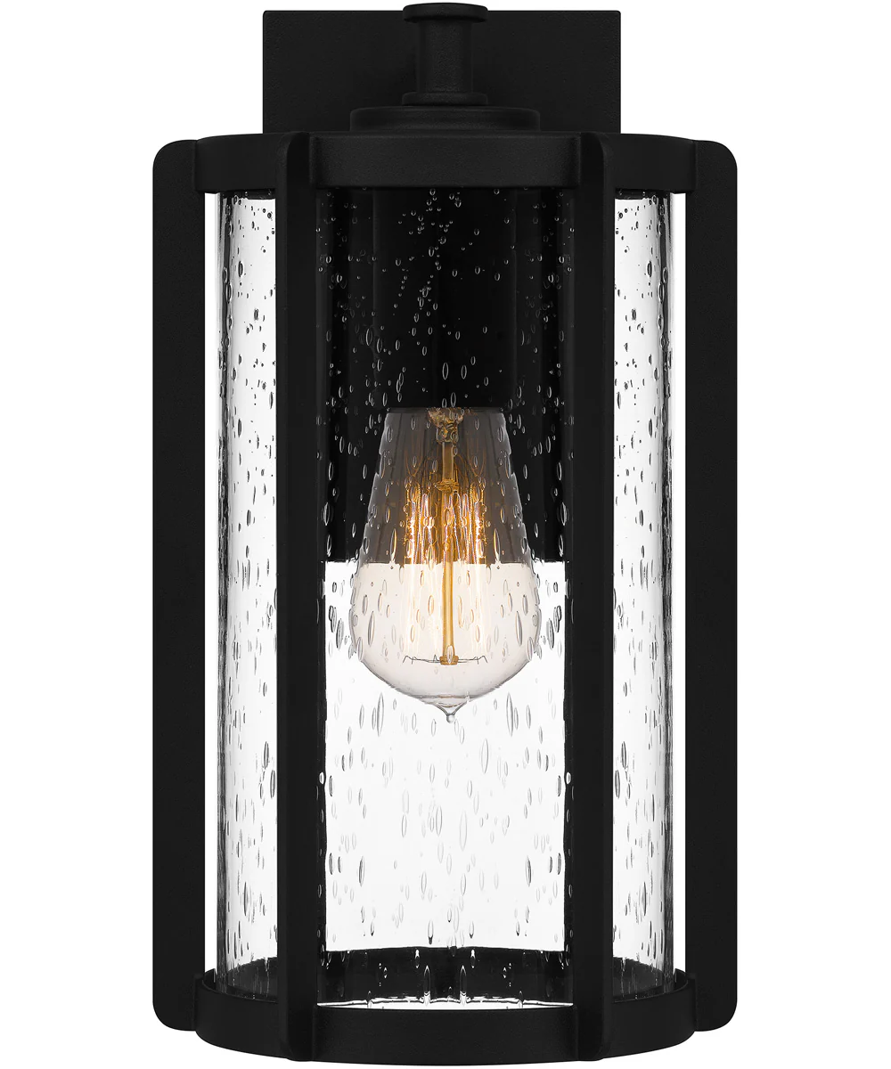Hazel Medium 1-light Outdoor Wall Light Coastal Armour Aluminum Earth Black - Image 4