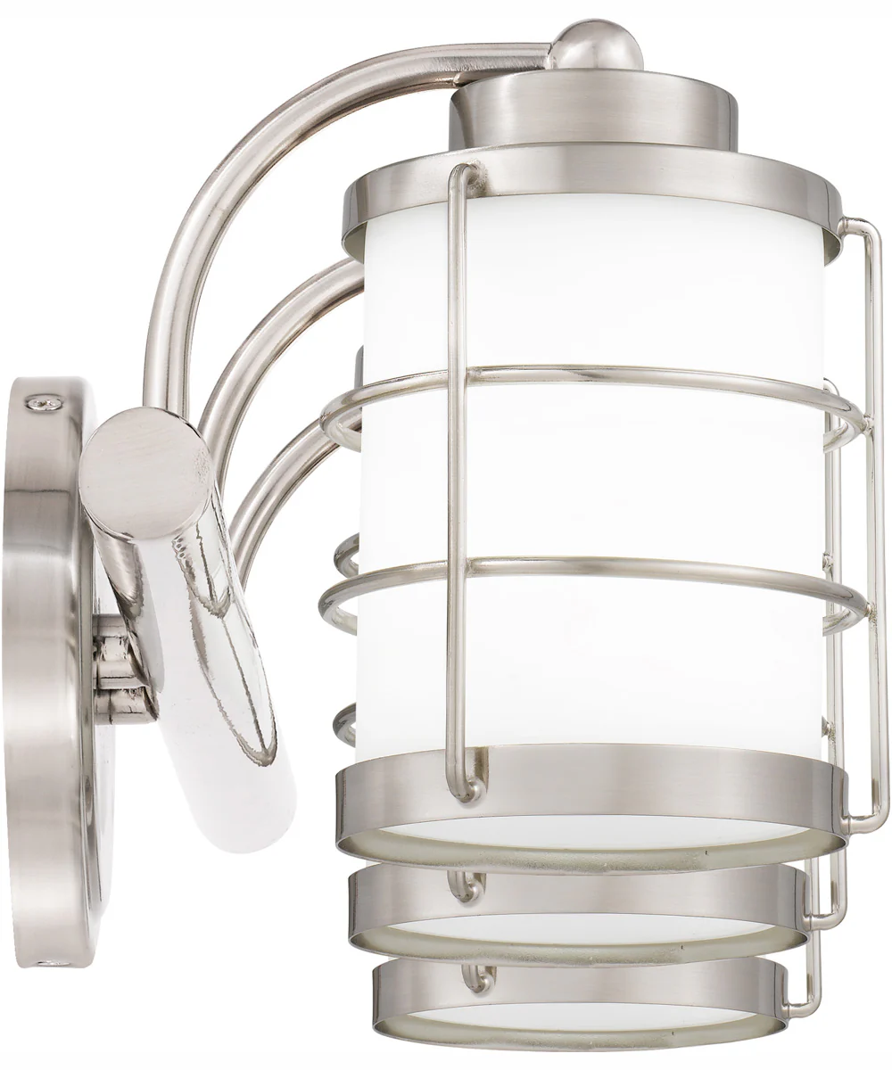 Hazlett Large 3-light Bath Light Brushed Nickel - Image 5