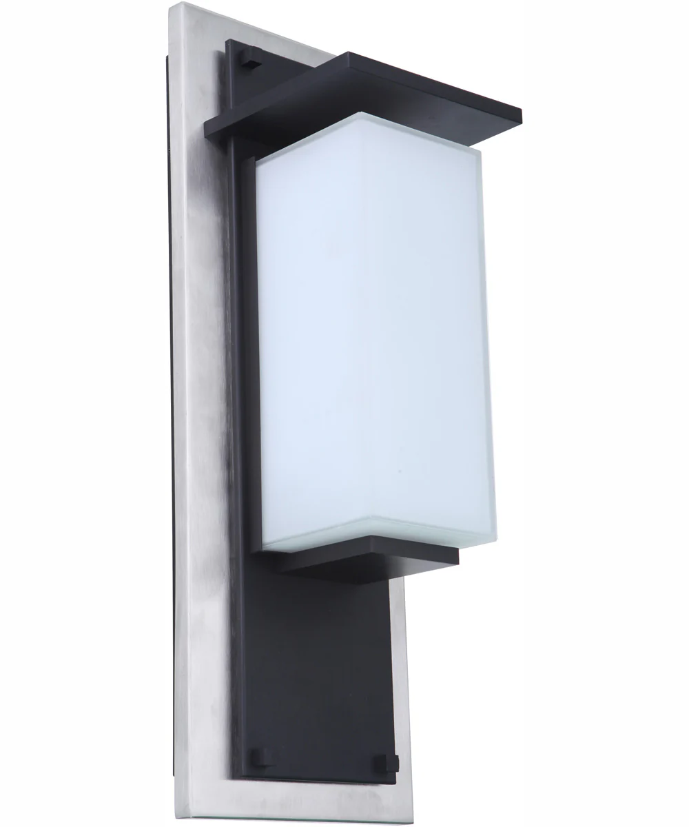 Heights 1-Light Outdoor Wall Lantern Stainless Steel / Midnight - Image 6