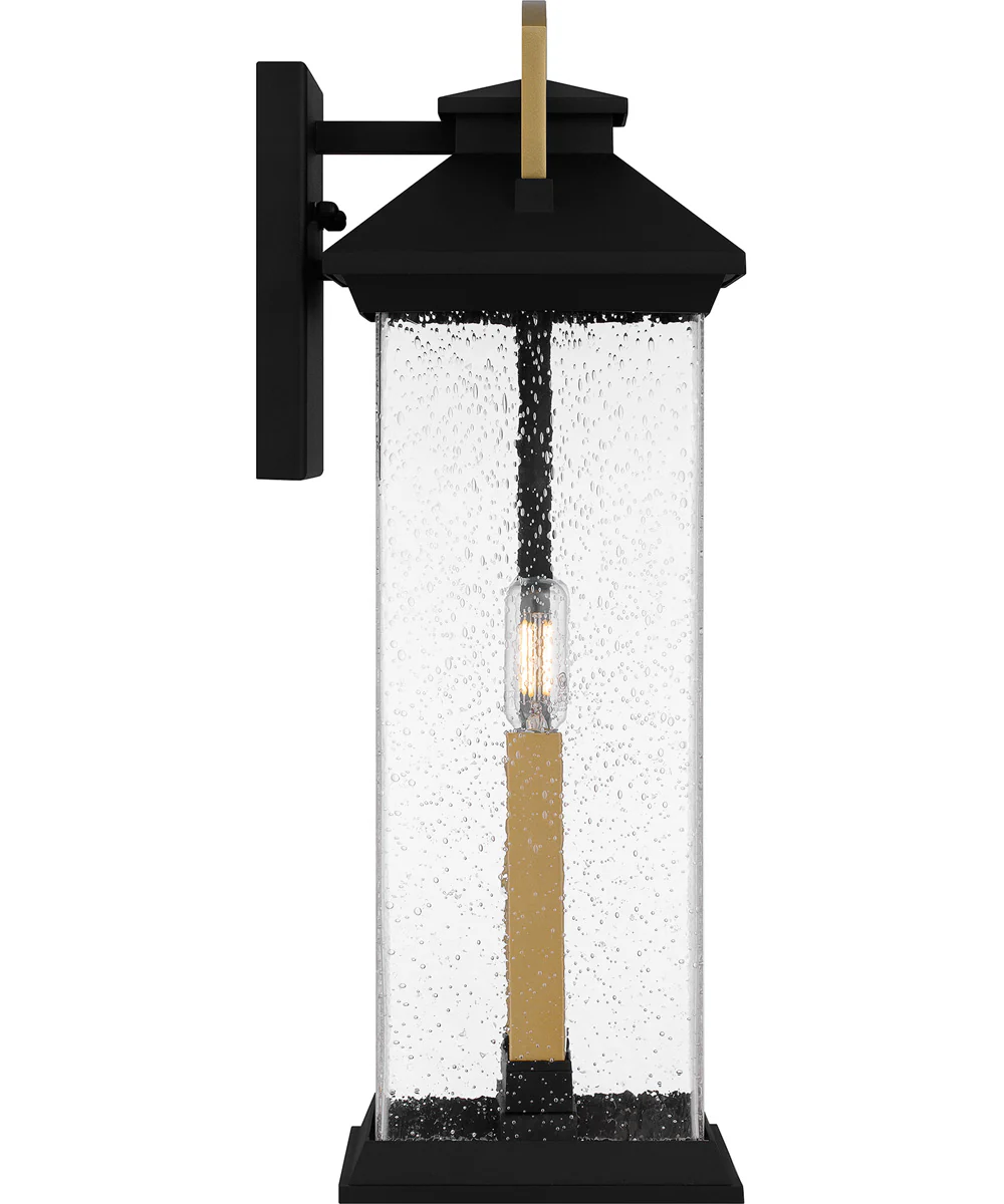 Henderson Large 2-light Outdoor Wall Light Coastal Armour Aluminum Earth Black - Image 4