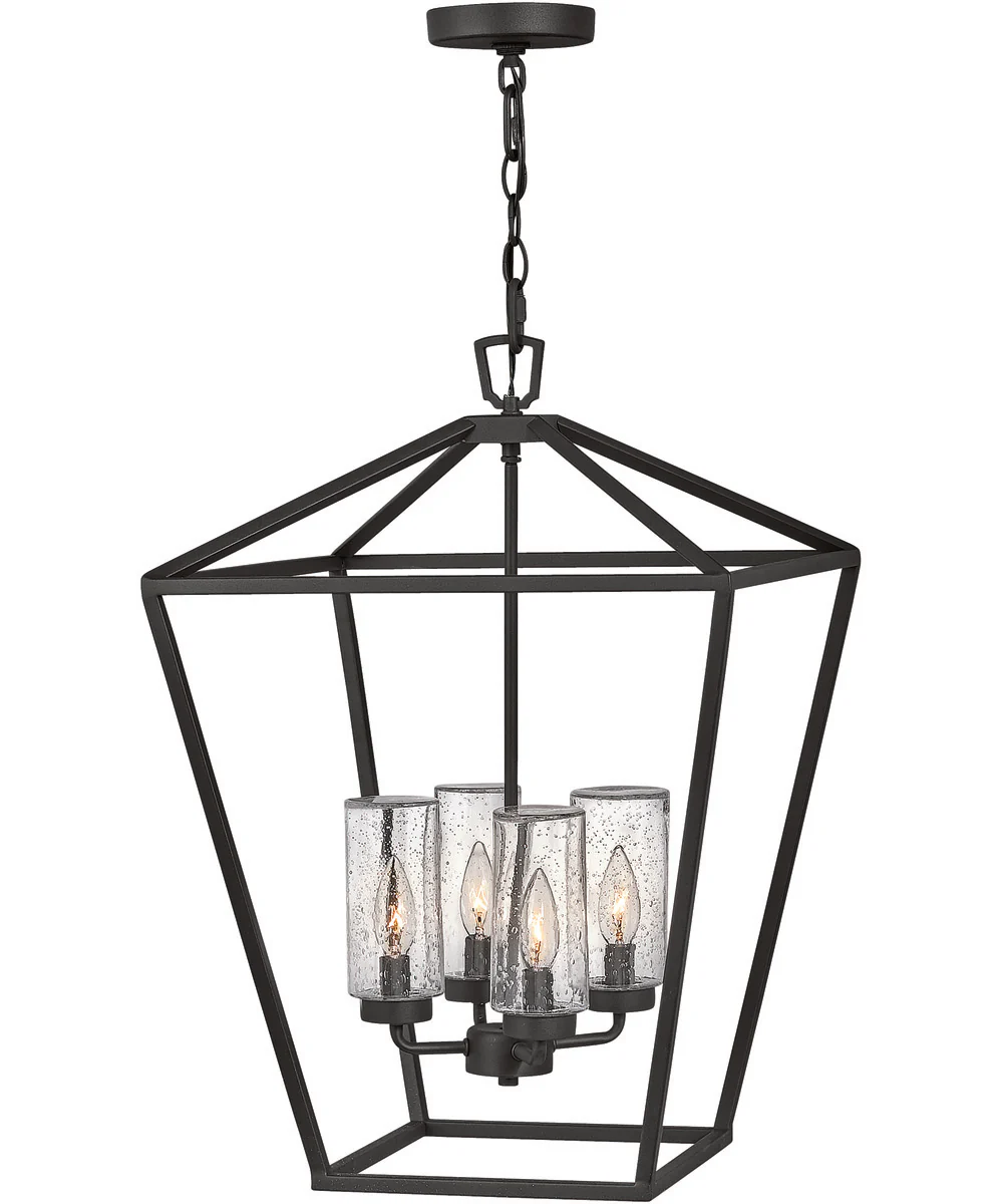 Alford Place 4-Light Medium Outdoor Single Tier in Museum Black