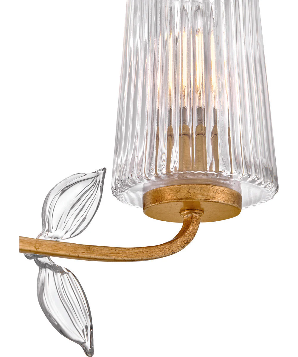 Aliso 3-Light Medium Three Light Vanity in Distressed Brass - Image 6