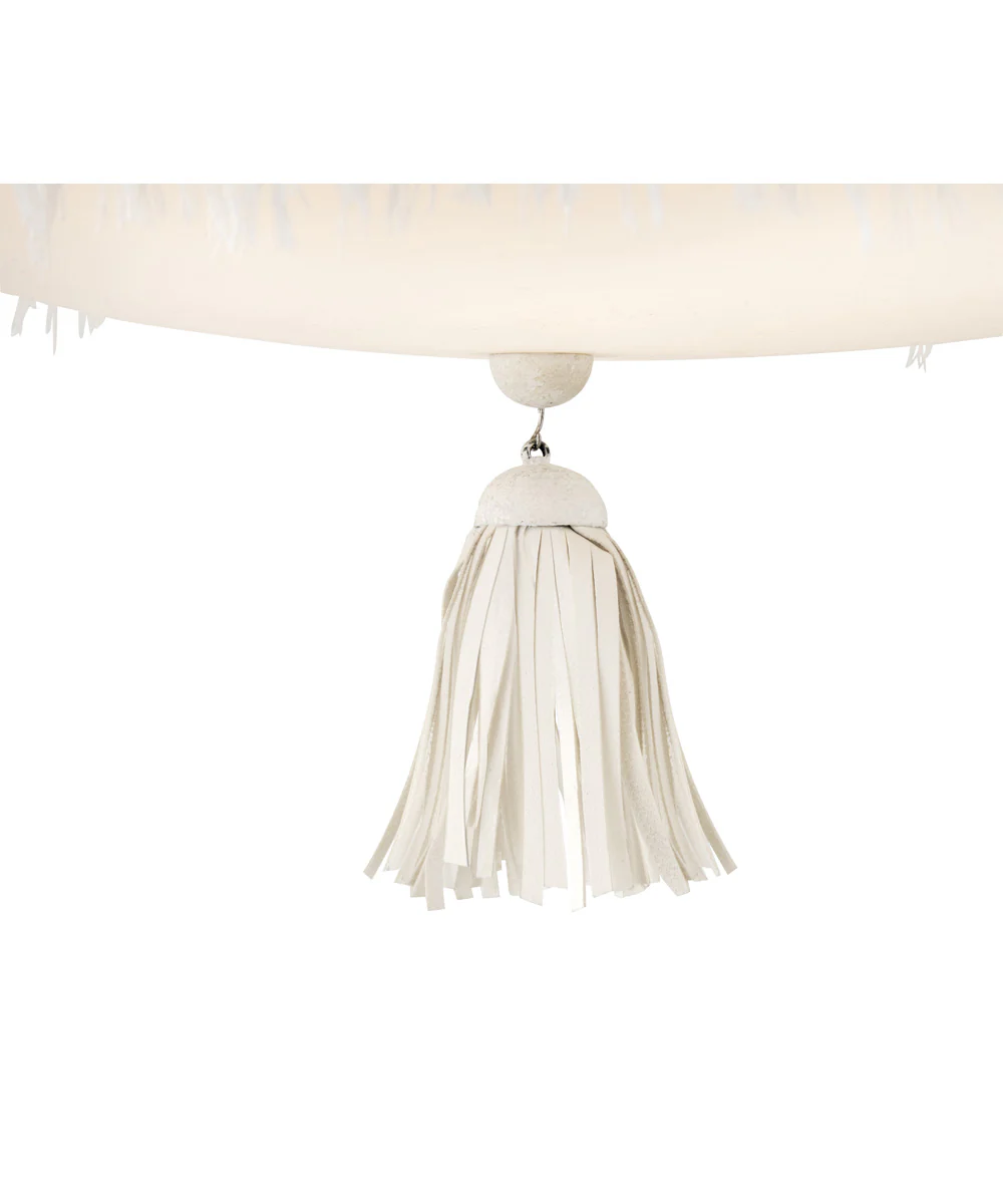 Baya 4-Light Medium Semi-Flush Mount in Textured Plaster - Image 5