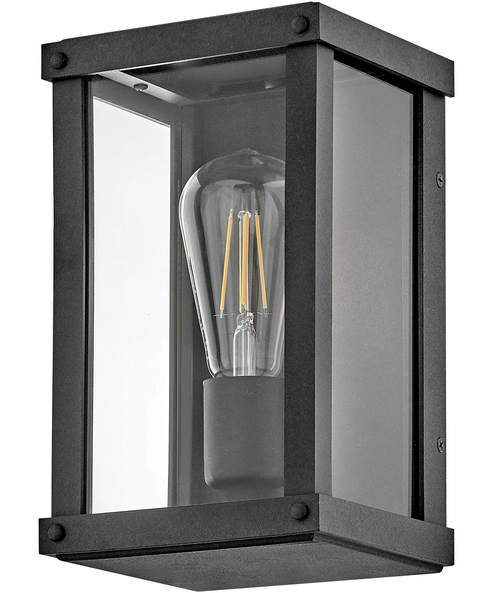 Beckham 1-Light Extra Small Wall Mount Lantern in Aged Zinc - Image 3