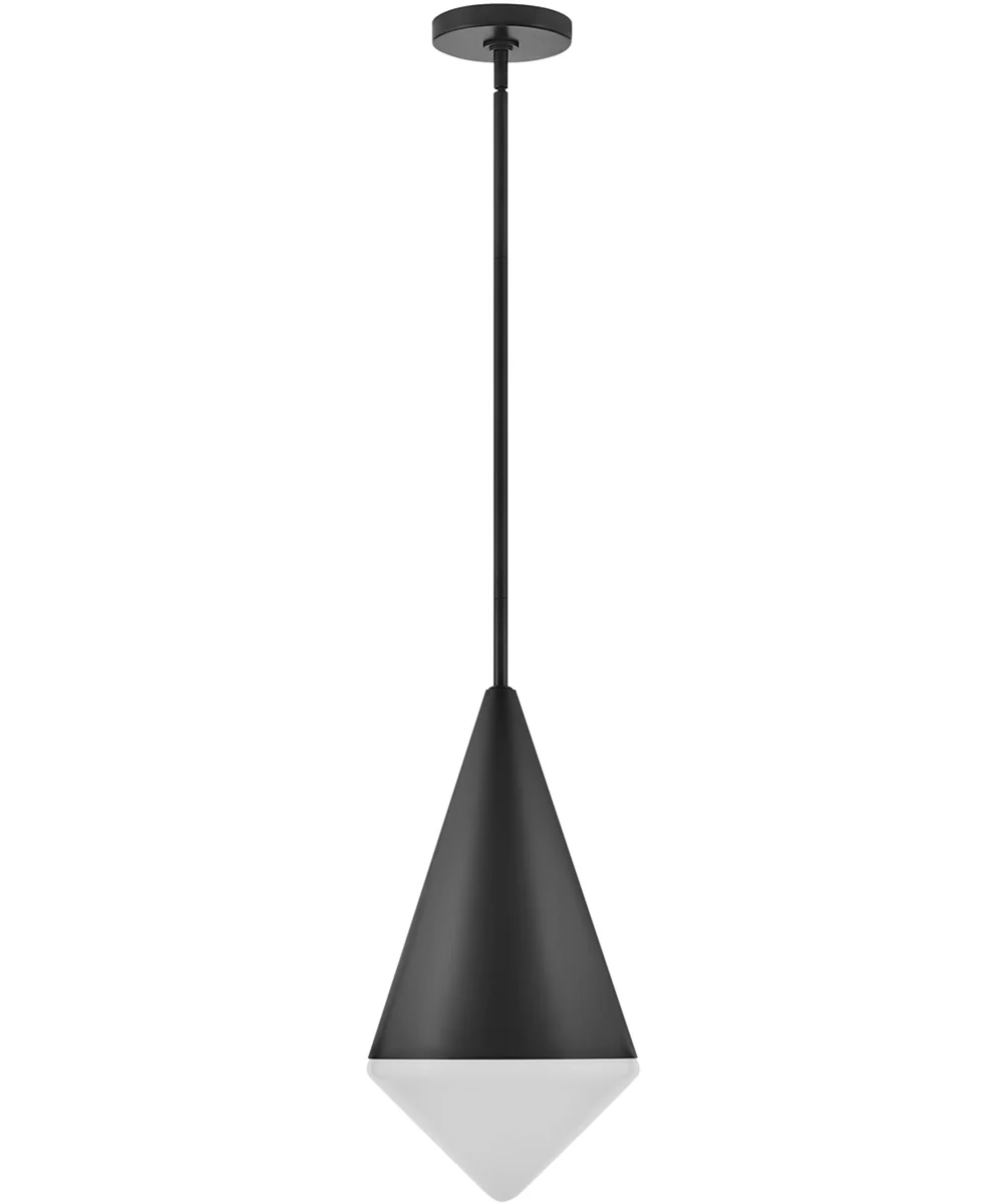 Betty 1-Light Small Pendant in Black - Image 2