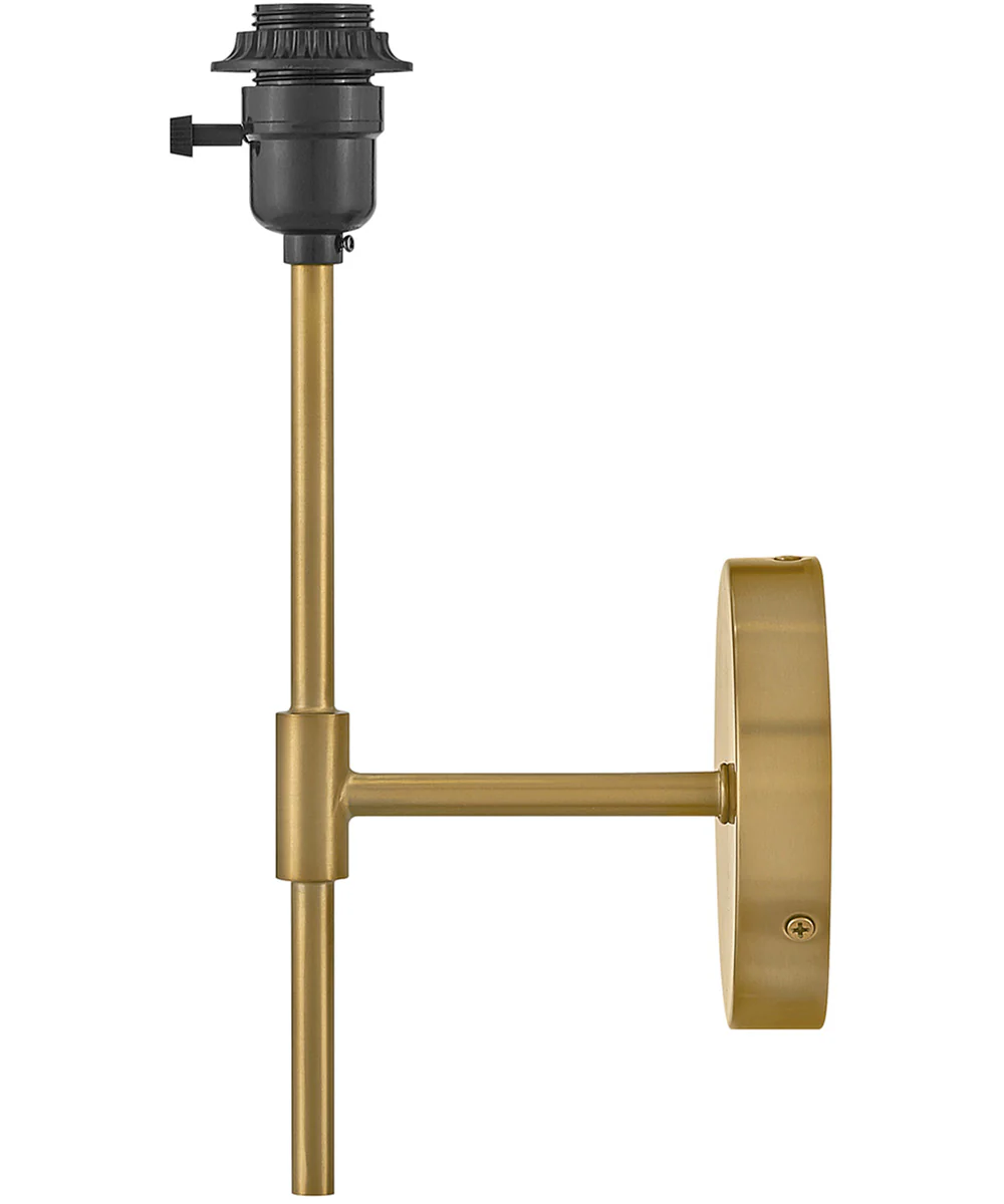 Blake 1-Light Medium Single Light Sconce in Lacquered Brass - Image 5