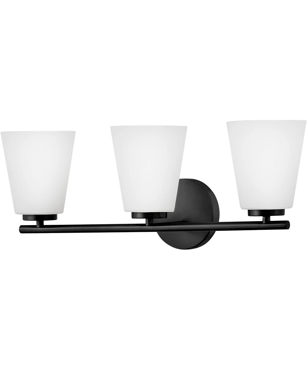 Bri 3-Light Medium Three Light Vanity in Black - Image 4