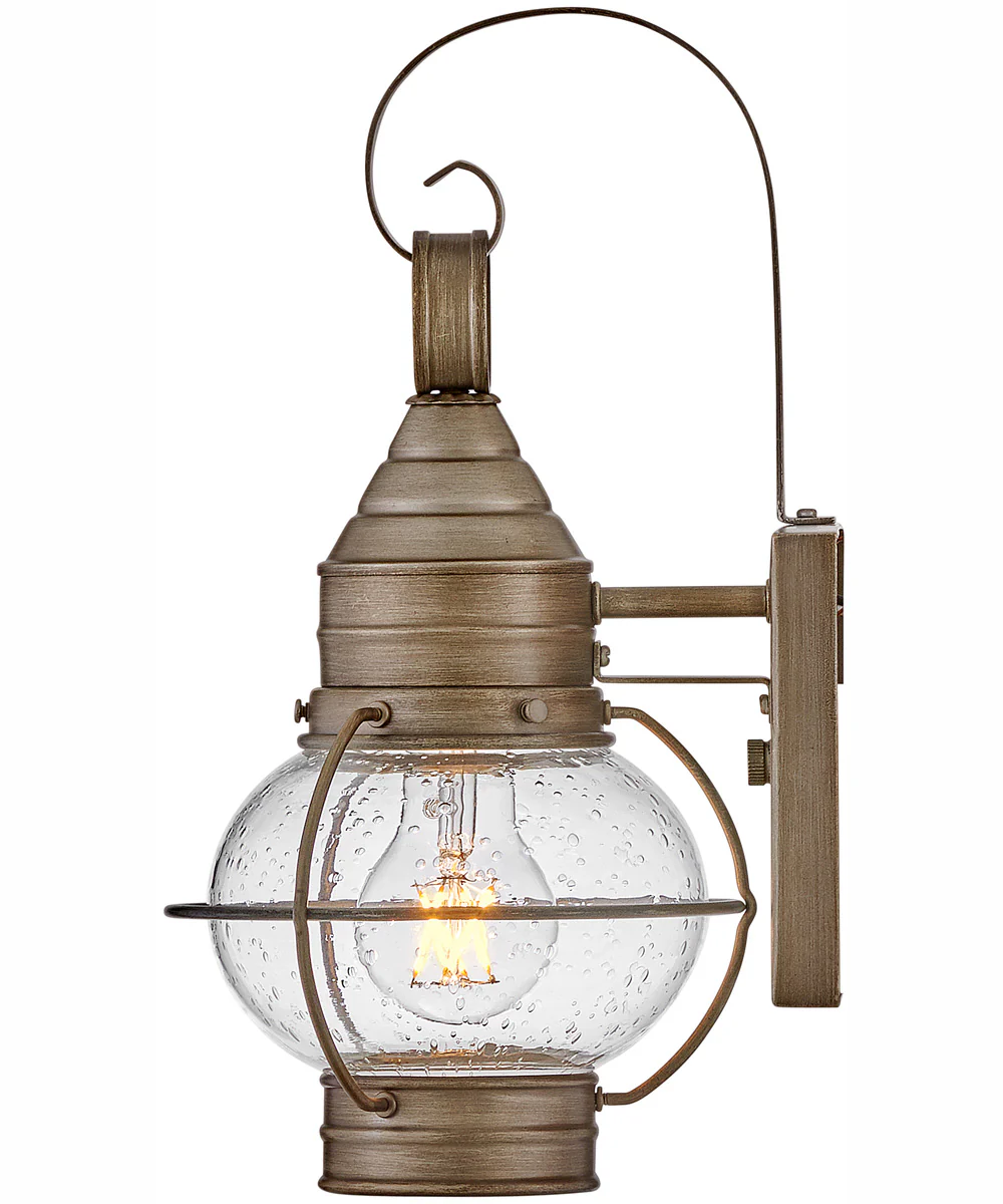 Cape Cod 1-Light Extra Small Wall Mount Lantern in Burnished Bronze - Image 3