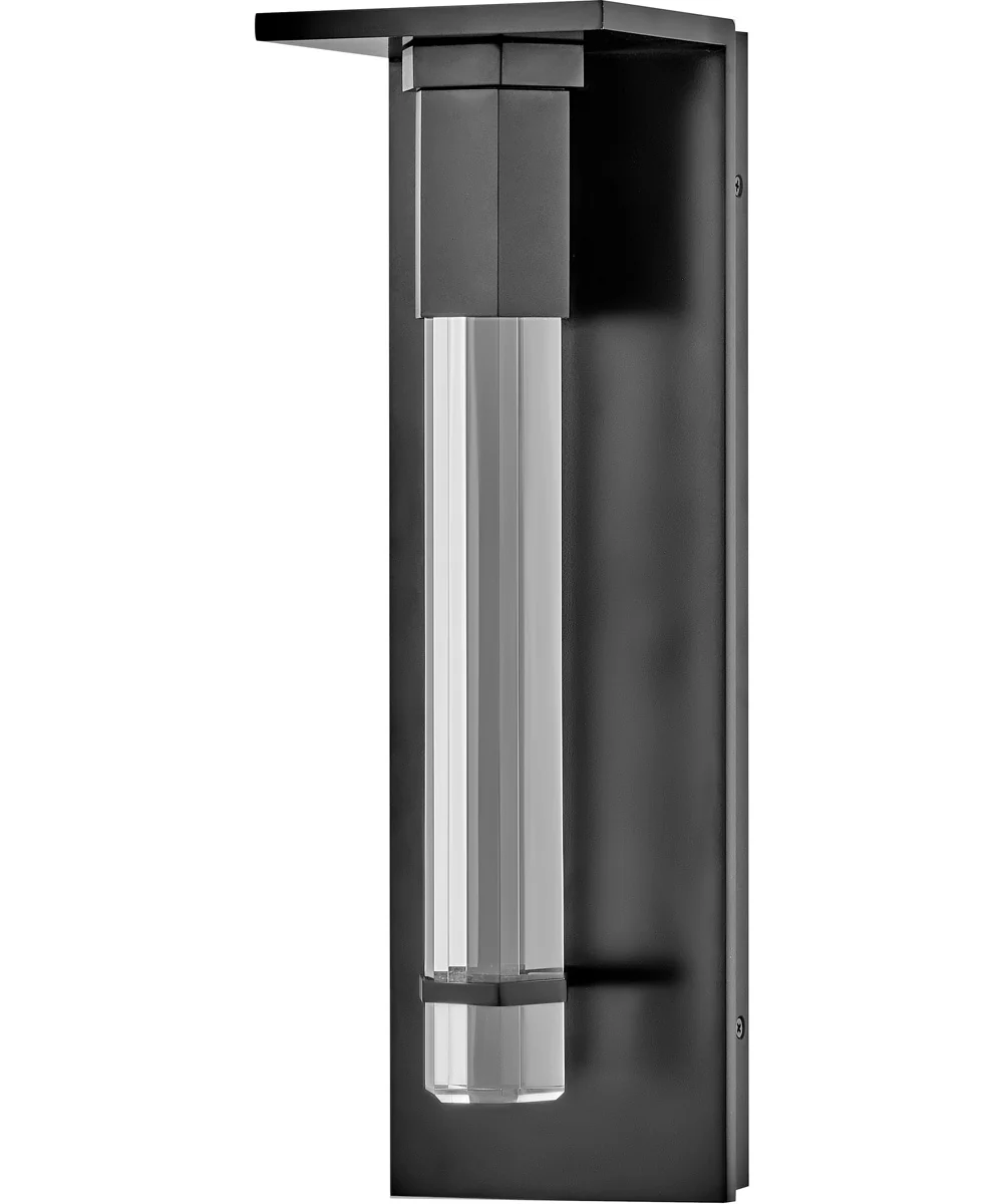 Cecily LED-Light Medium Wall Mount Lantern in Black - Image 2