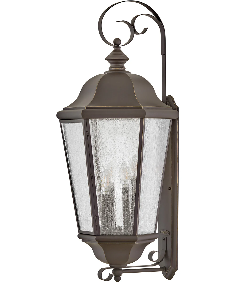 Edgewater 4-Light Extra Large Wall Mount Lantern in Oil Rubbed Bronze - Image 2