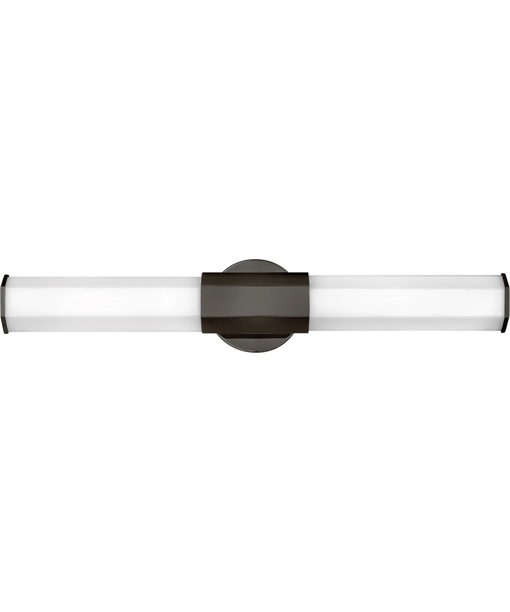 Facet LED-Light Medium LED Vanity in Black Oxide