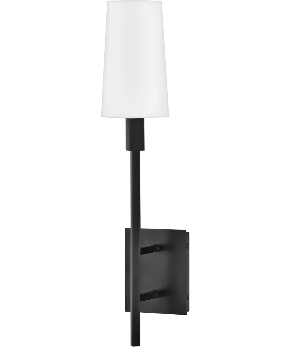 Fenwick 1-Light Large Sconce in Black - Image 2