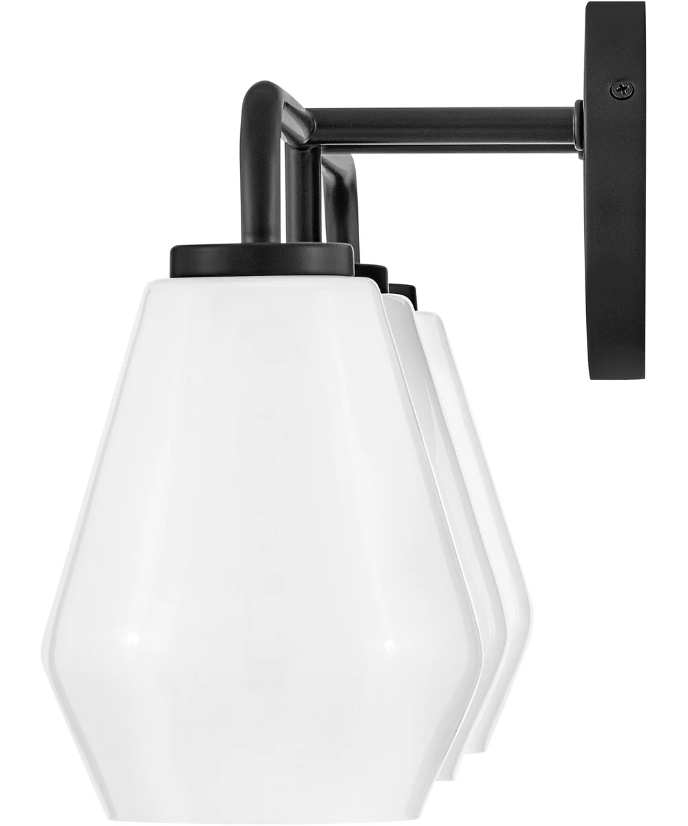 Gio 3-Light Medium Three Light Vanity in Black - Image 7