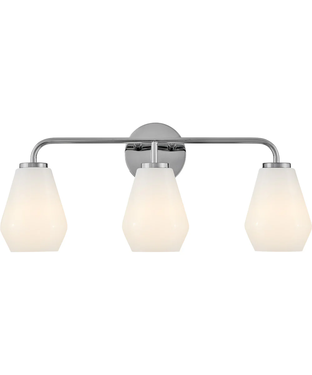 Gio 3-Light Medium Three Light Vanity in Chrome - Image 3