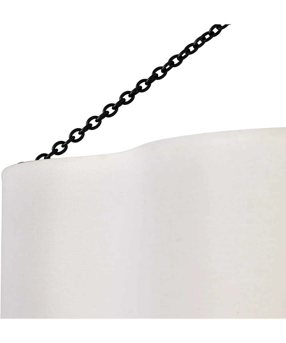 Gwen 8-Light Medium Drum Chandelier in Black - Image 5