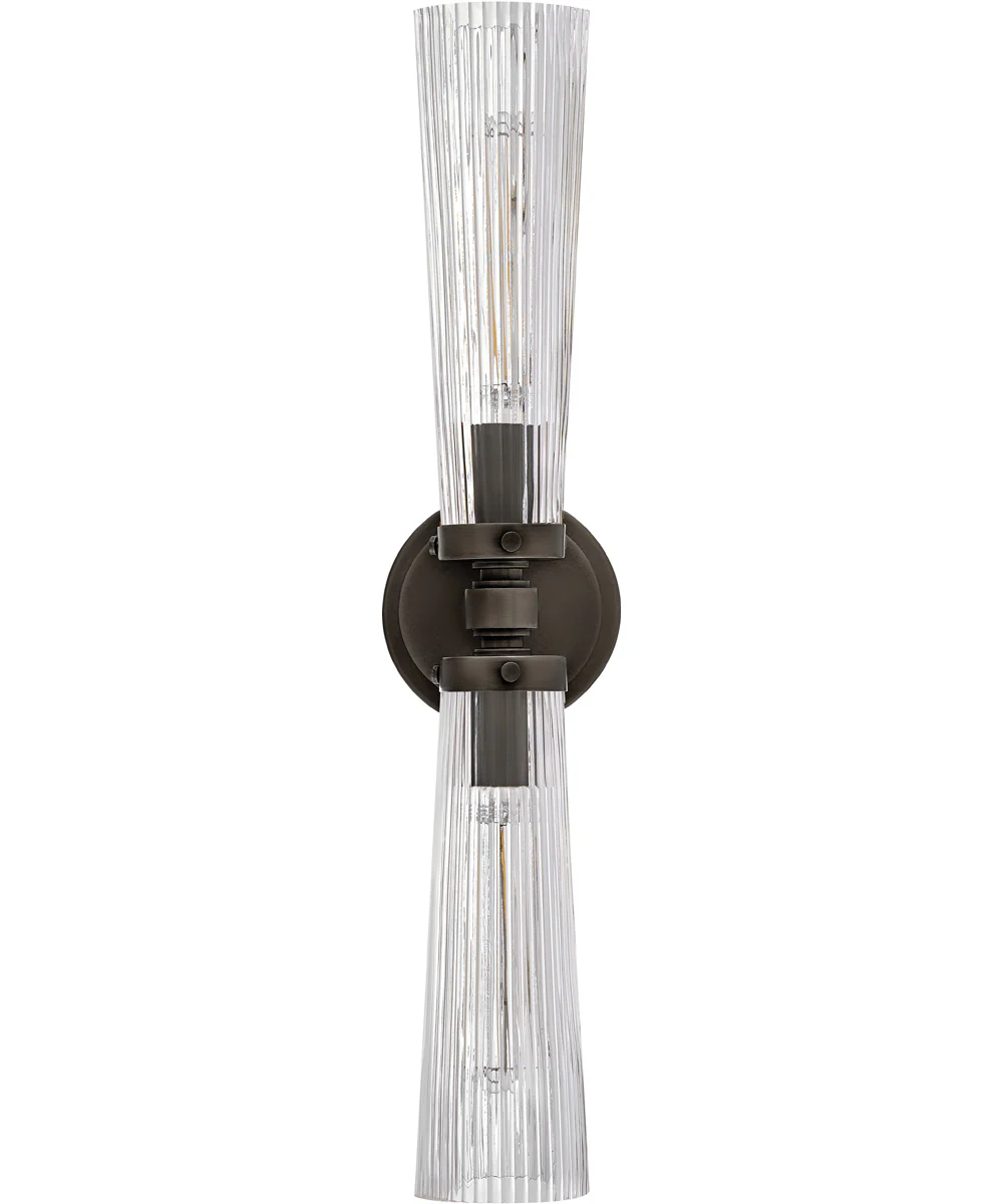 Jude 2-Light Medium Two Light Vanity in Black Oxide - Image 10