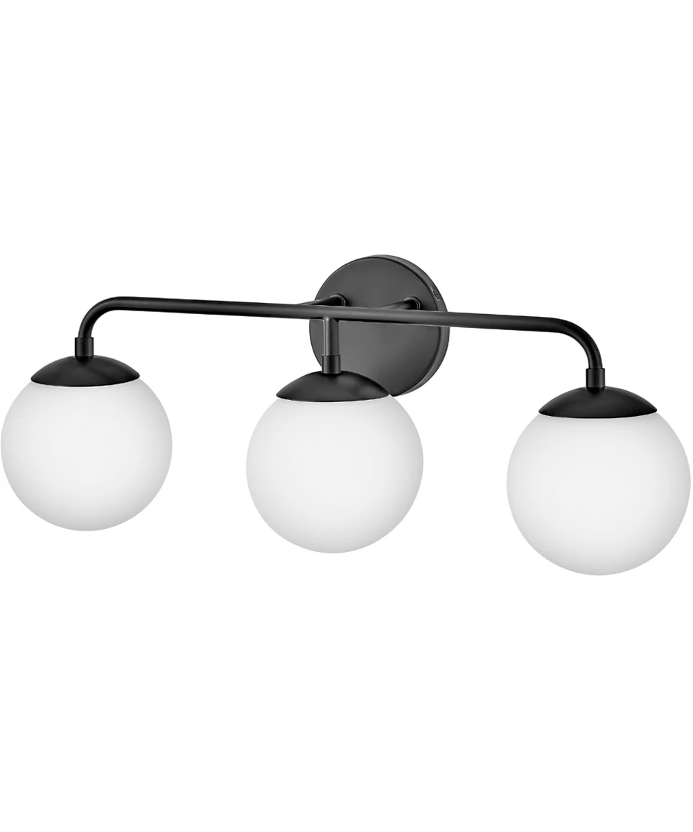 Julep 3-Light Medium Three Light Vanity in Black - Image 2