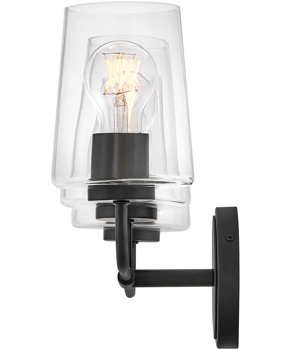 Kline 3-Light Medium Three Light Vanity in Black - Image 5