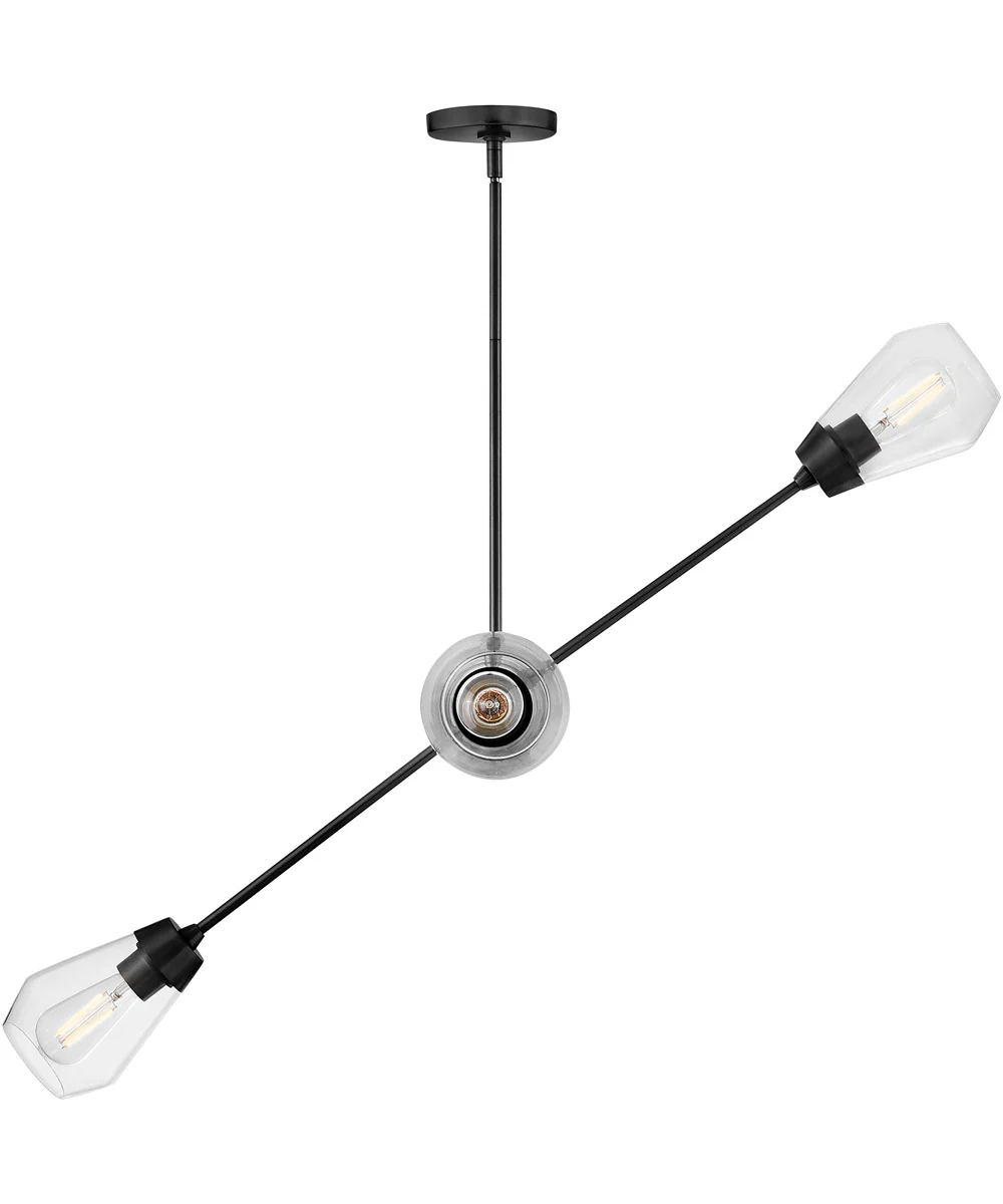 Livie 4-Light Medium Convertible Mobile Single Tier in Black - Image 5
