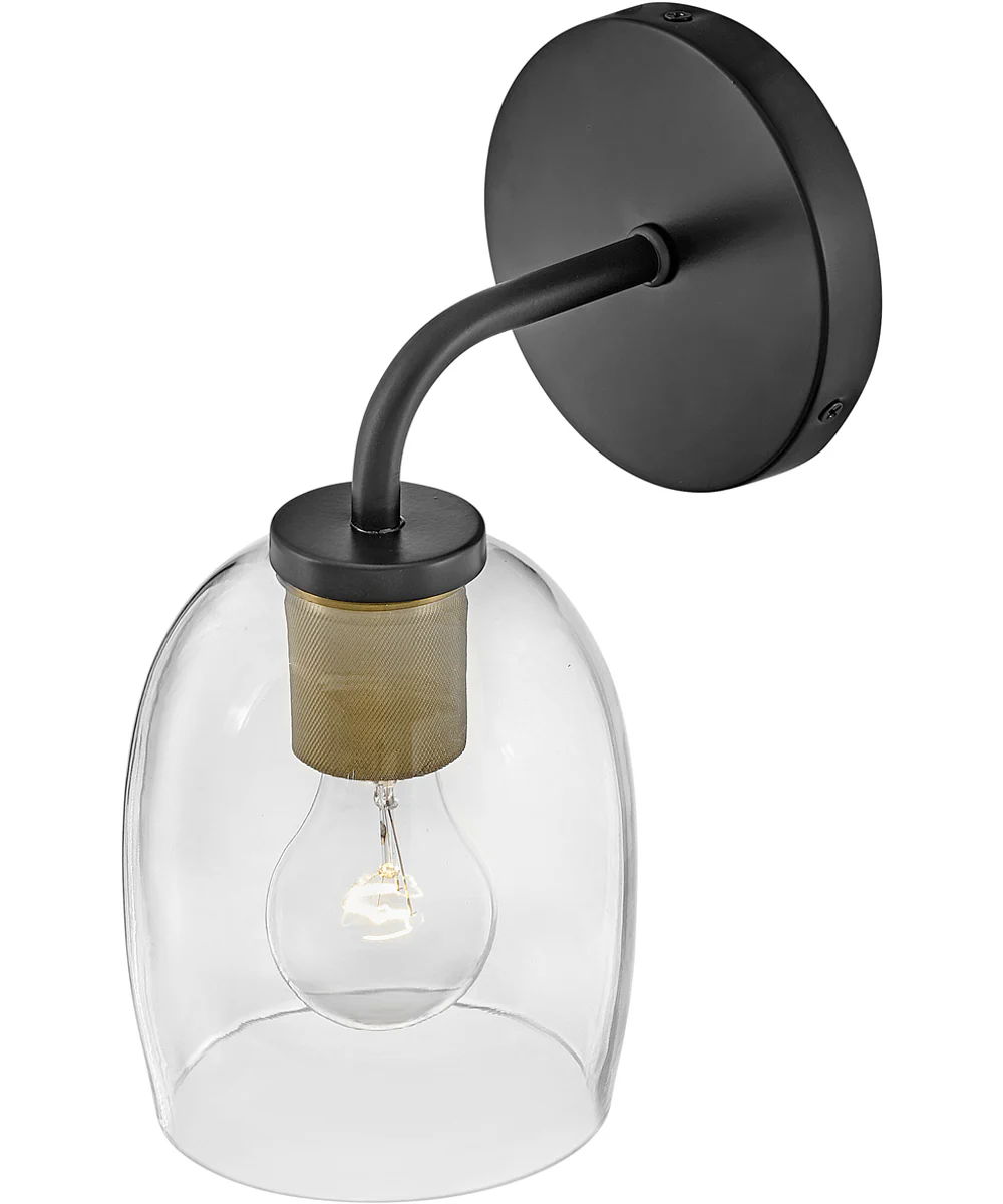 Percy 1-Light Medium Single Light Vanity in Black - Image 4