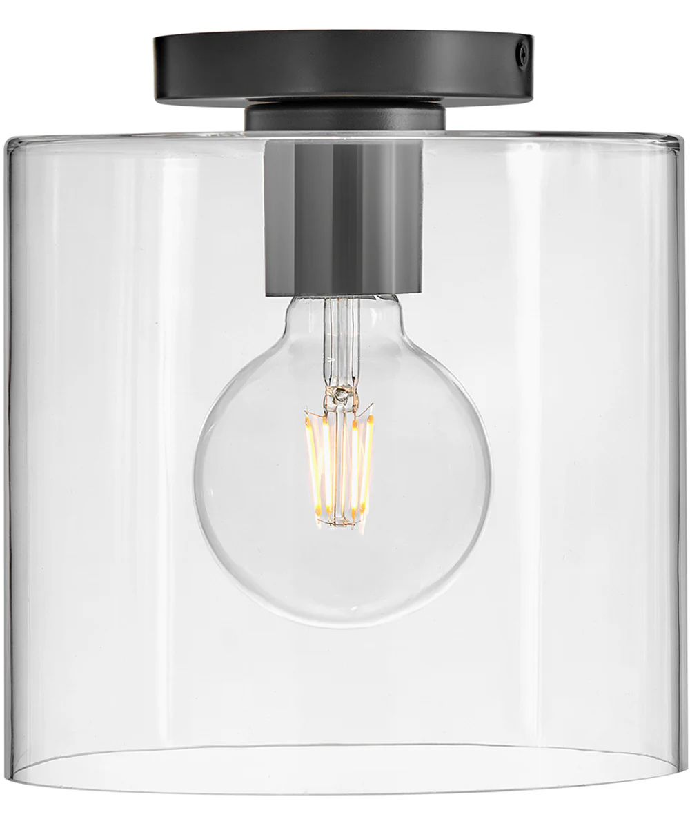 Pippa 1-Light Extra Small Flush Mount in Black - Image 4