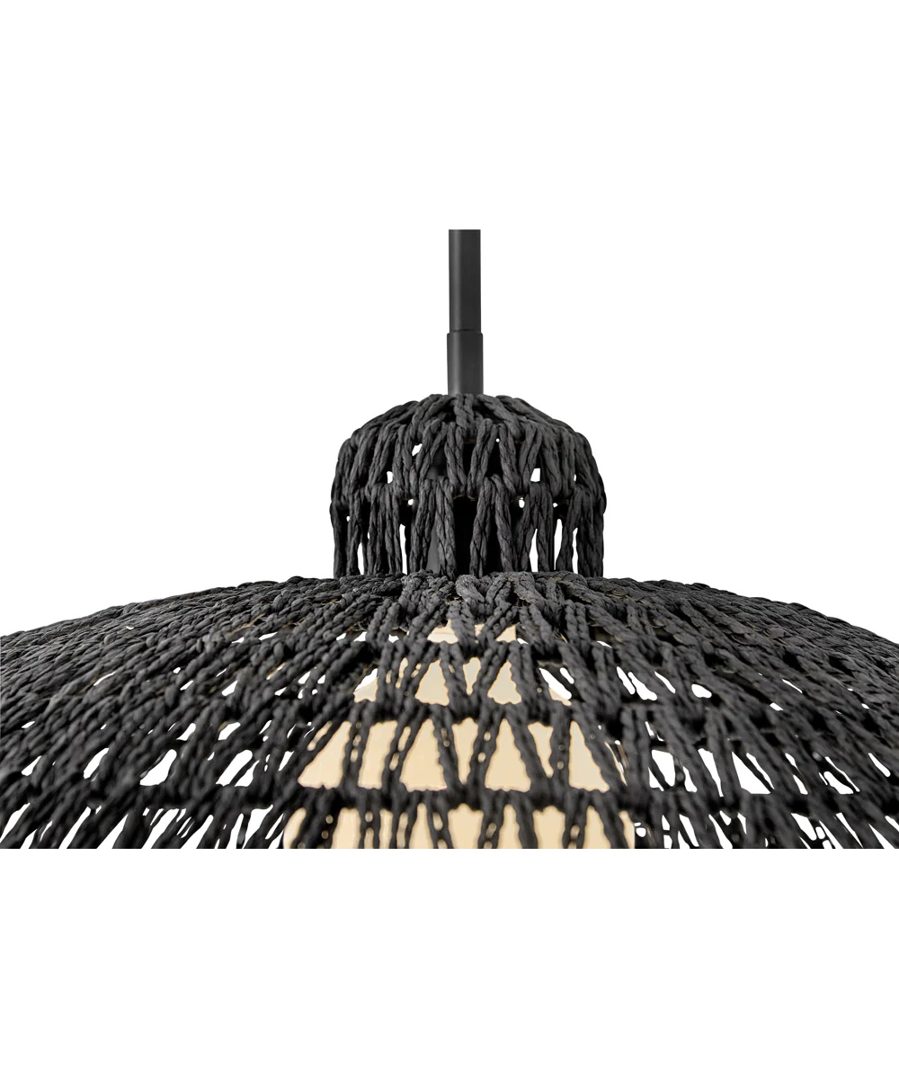 Pismo 1-Light Large Pendant in Black - Image 5