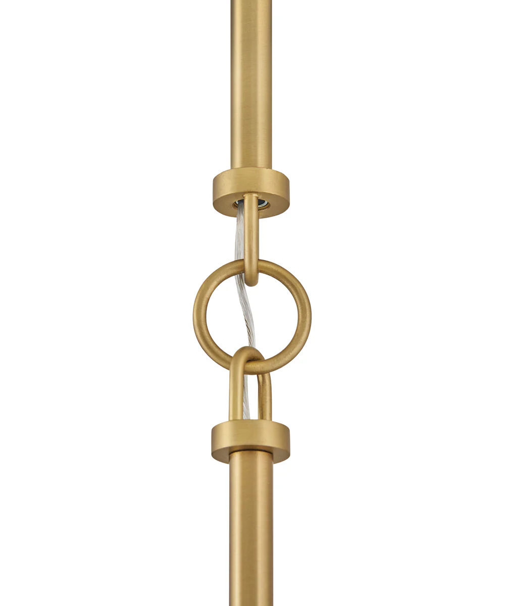 Sadie 1-Light Large Dome Pendant in Lacquered Brass - Image 6