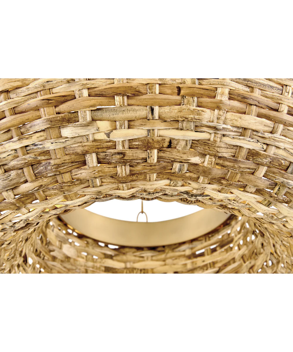 Sanibel 4-Light Medium Convertible Semi-Flush Mount in Lacquered Brass - Image 8