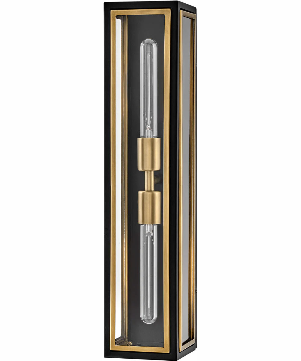Shaw 2-Light Two Light Sconce in Black - Image 2