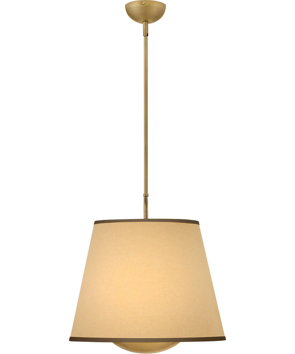Sonia 3-Light Large Pendant in Lacquered Brass - Image 3