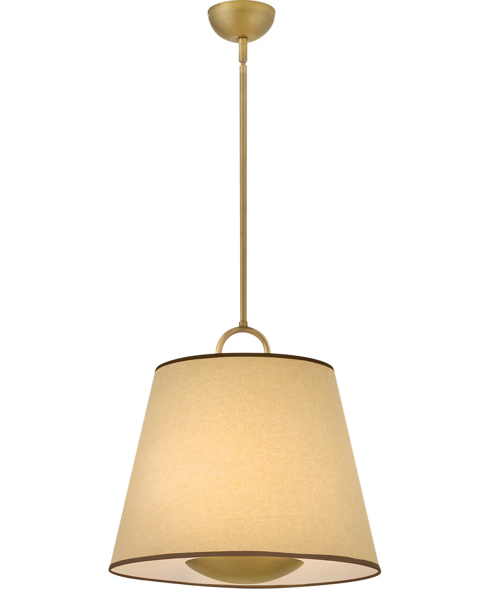 Sonia 3-Light Large Pendant in Lacquered Brass - Image 4