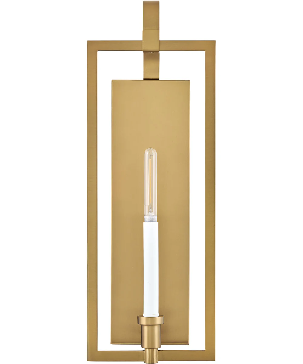 Stassi 1-Light Medium Single Light Sconce in Lacquered Brass - Image 3