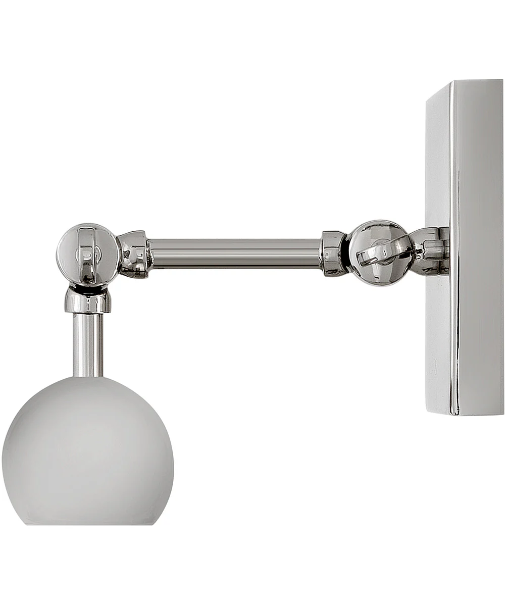 Stokes 1-Light Small Adjustable Accent Light in Polished Nickel - Image 7