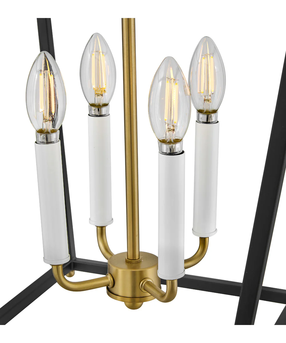 Tate 4-Light Large Pendant in Black - Image 5