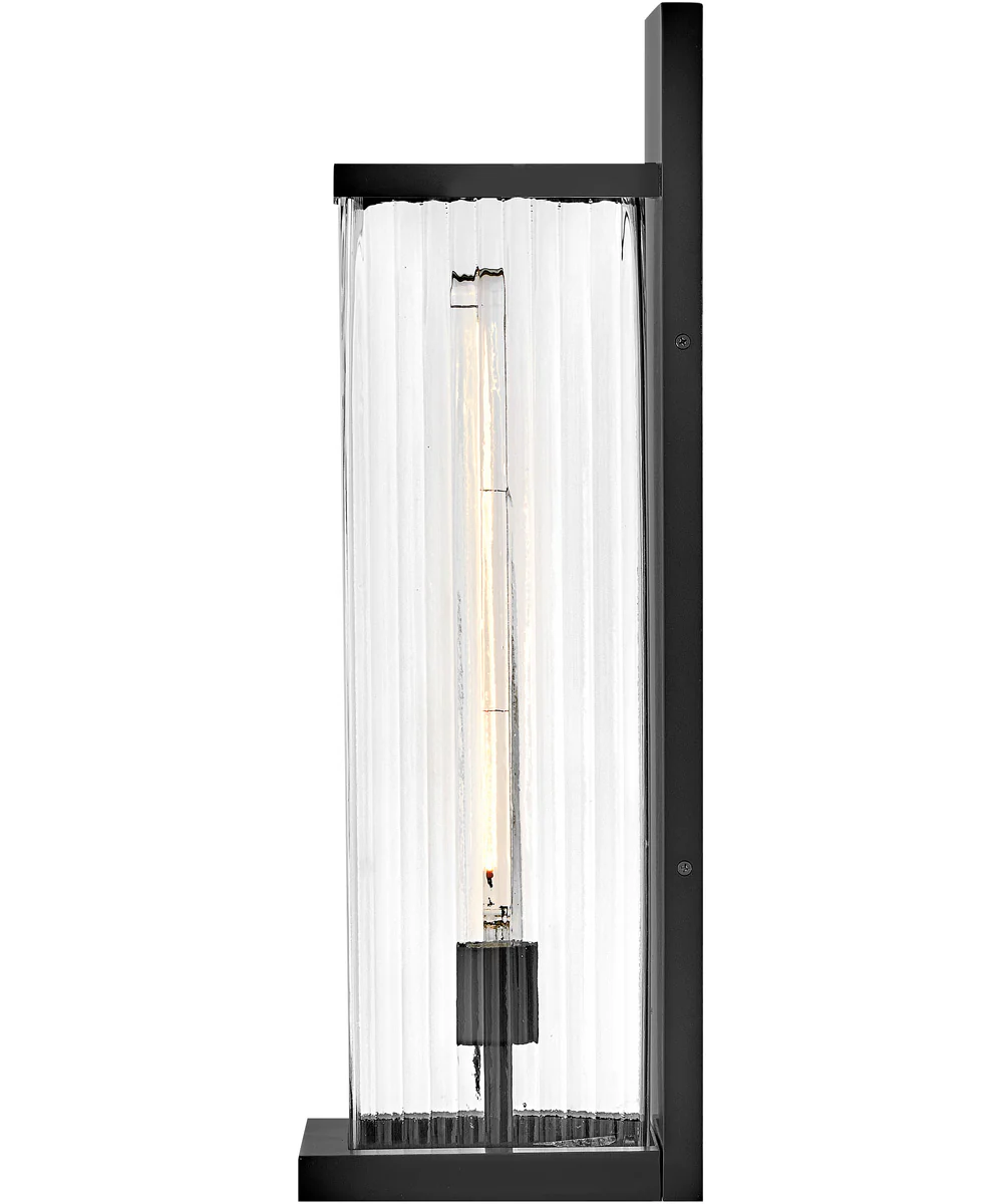 Torrent 1-Light Large Wall Mount Lantern in Black - Image 5