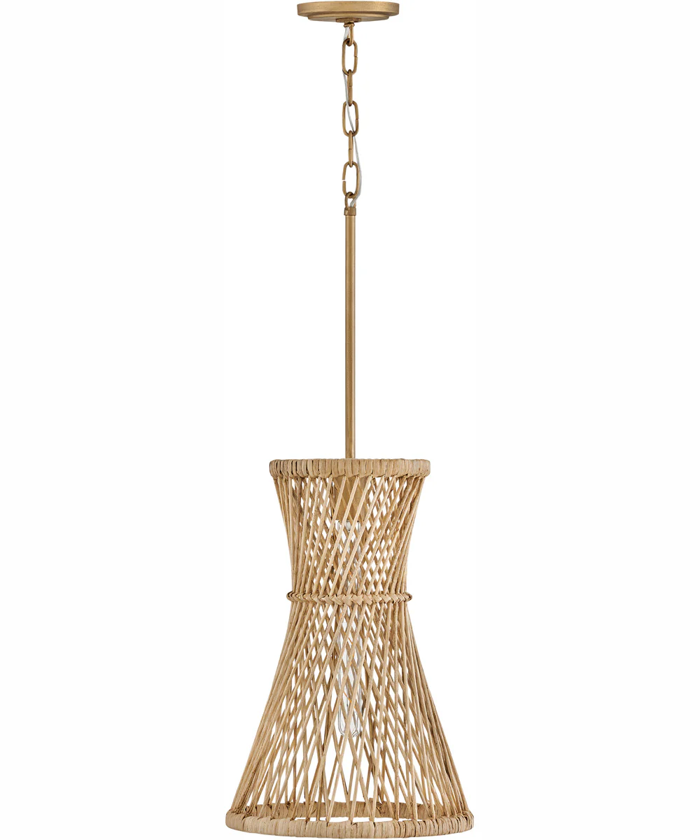 Twyla 1-Light Medium Pendant in Burnished Gold - Image 2
