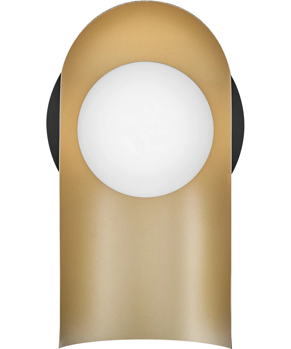 Zuri 1-Light Medium Single Light Sconce in Black - Image 3