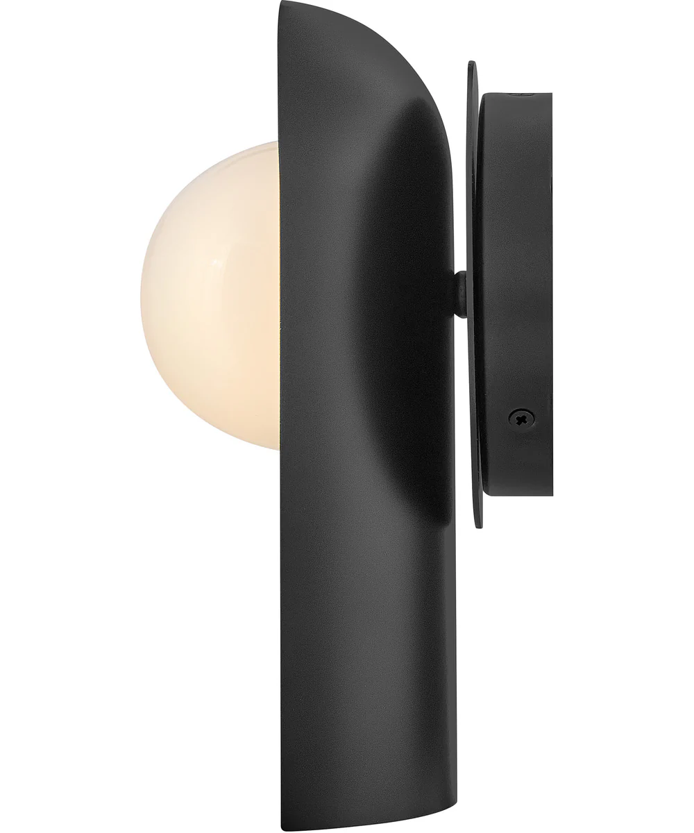 Zuri 1-Light Medium Single Light Sconce in Black - Image 5