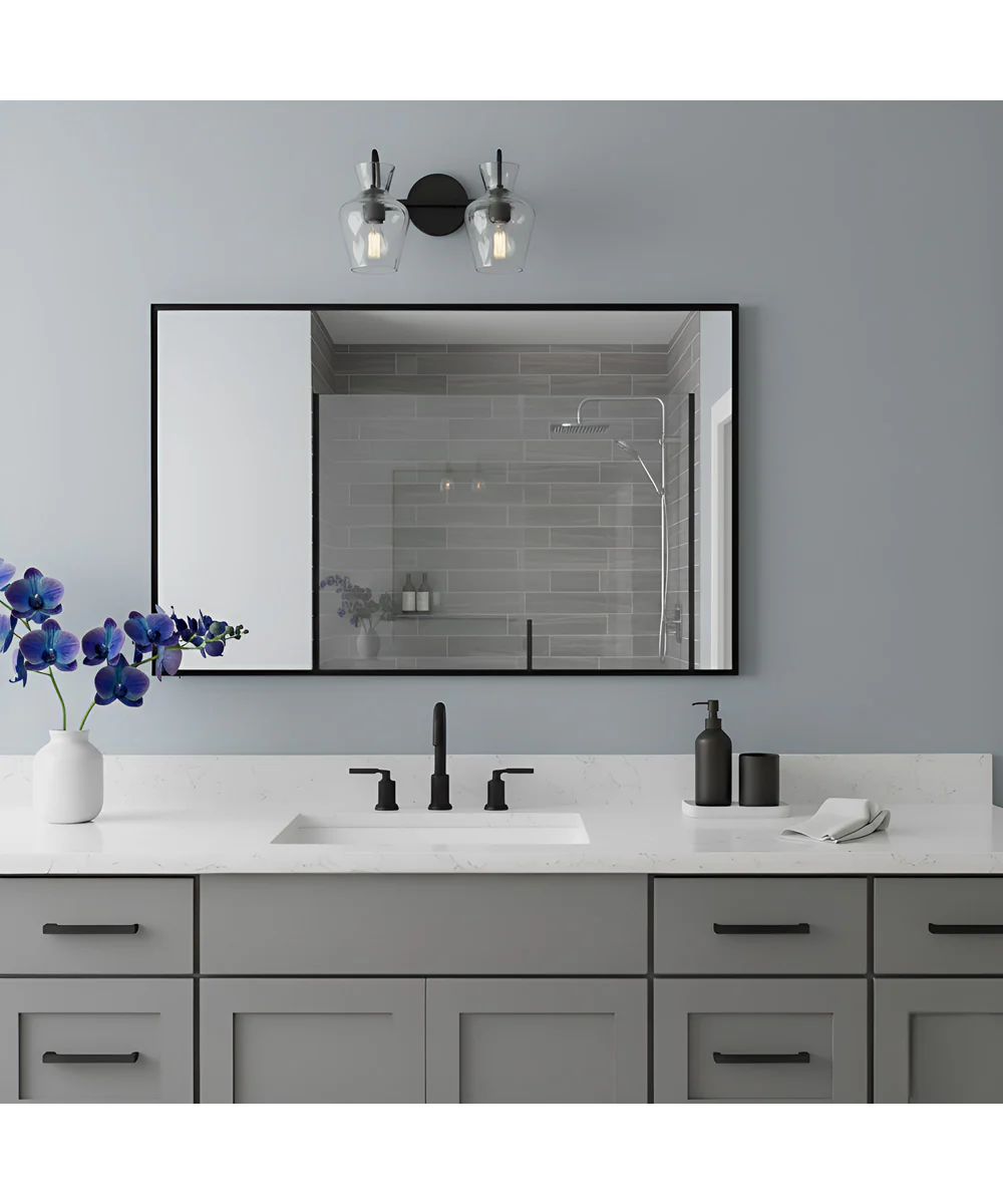 Hollis 2-light Bath Light Matte Black - Image 3