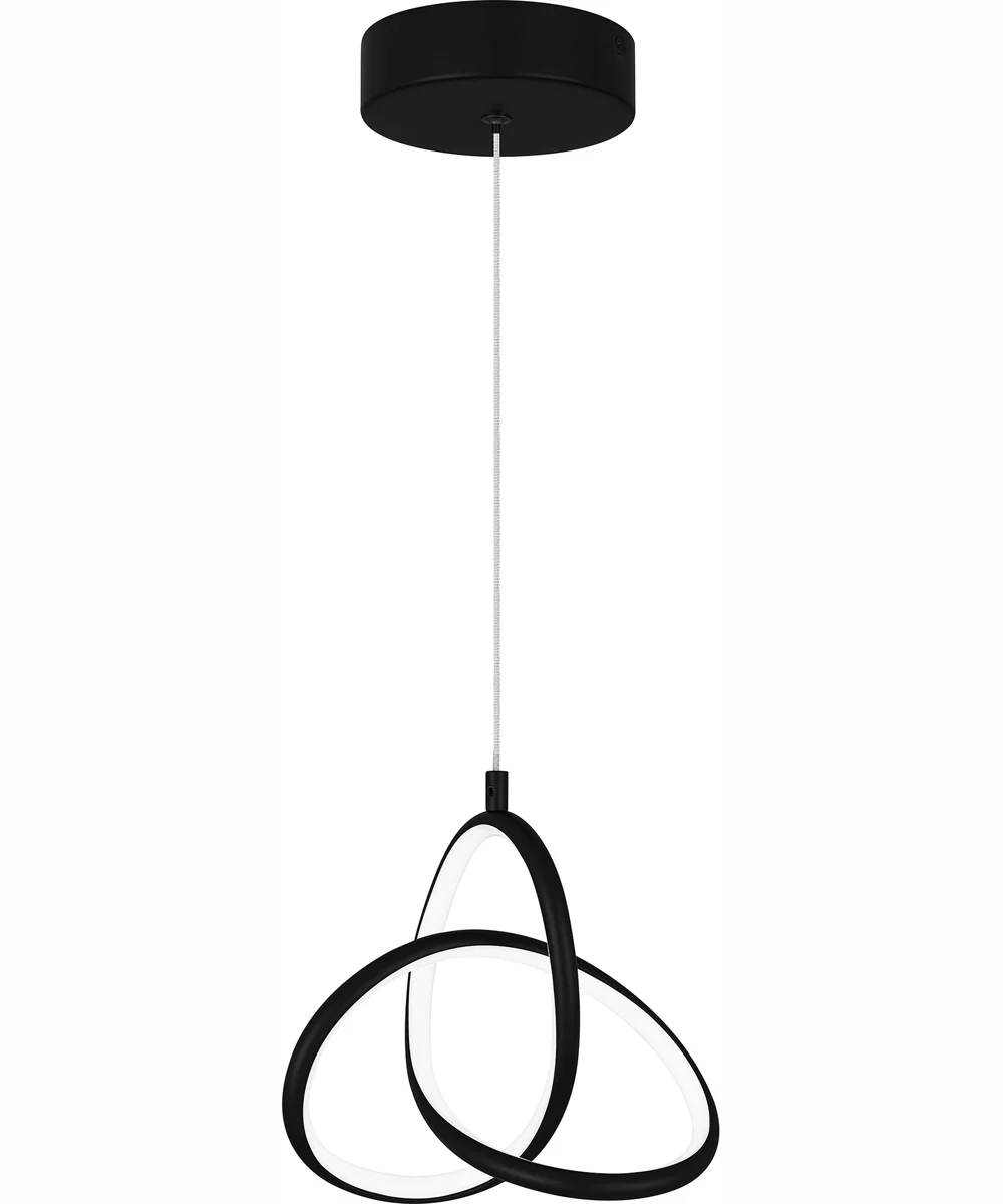 Illoria Small Mini Pendant Matte Black - Image 2