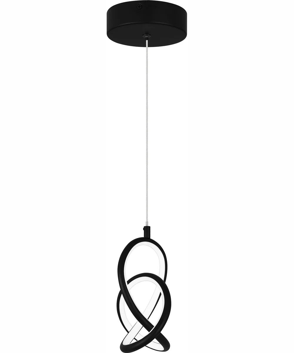 Illoria Small Mini Pendant Matte Black - Image 4