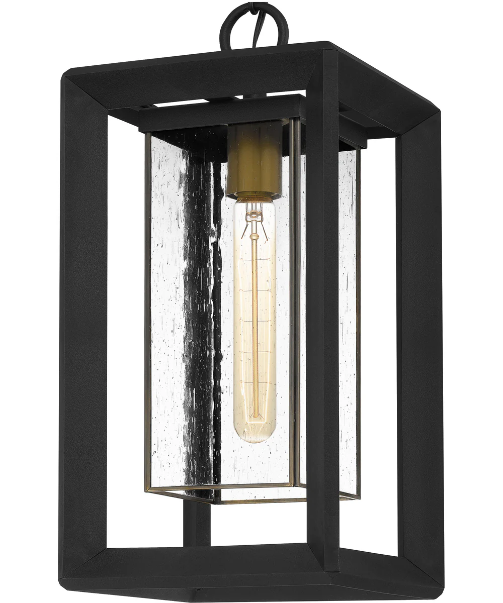 Infinger Large 1-light Outdoor Pendant Light  Coastal Armour Earth Black - Image 6