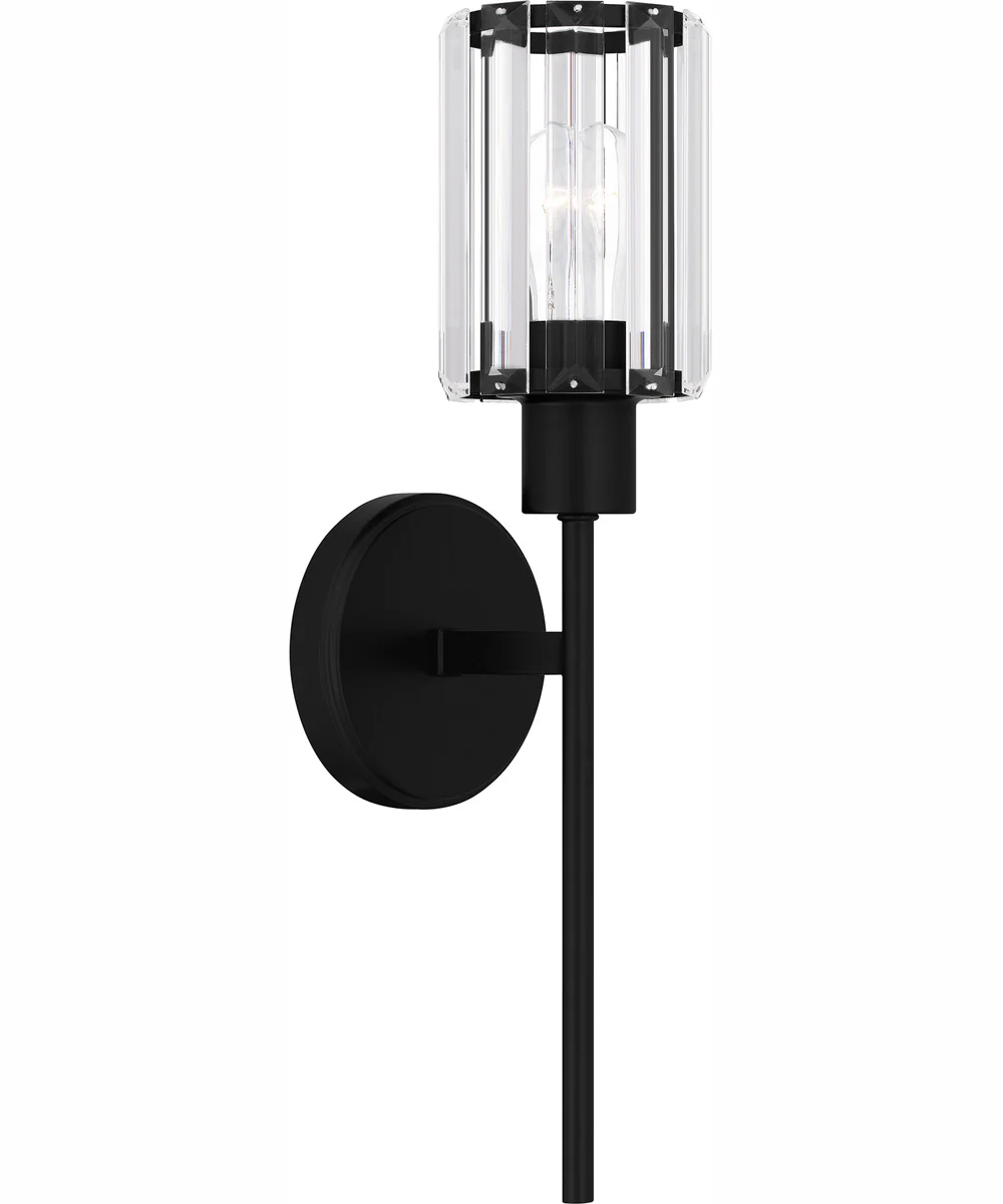 Isla Small 1-light Wall Sconce Matte Black - Image 2